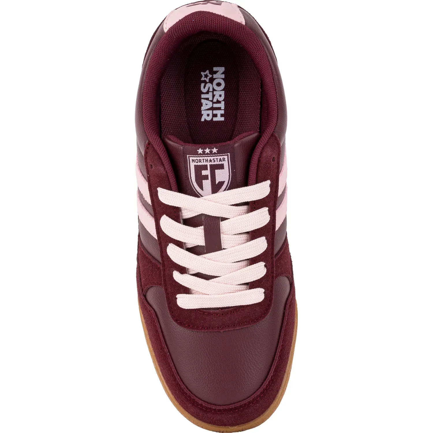 Zapatillas North Star Urbanas Mujer  Atletico color guinda | Platanitos