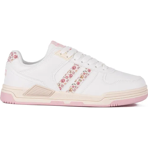 Zapatillas North Star Urbanas Mujer  Court 86 color blanco | Platanitos
