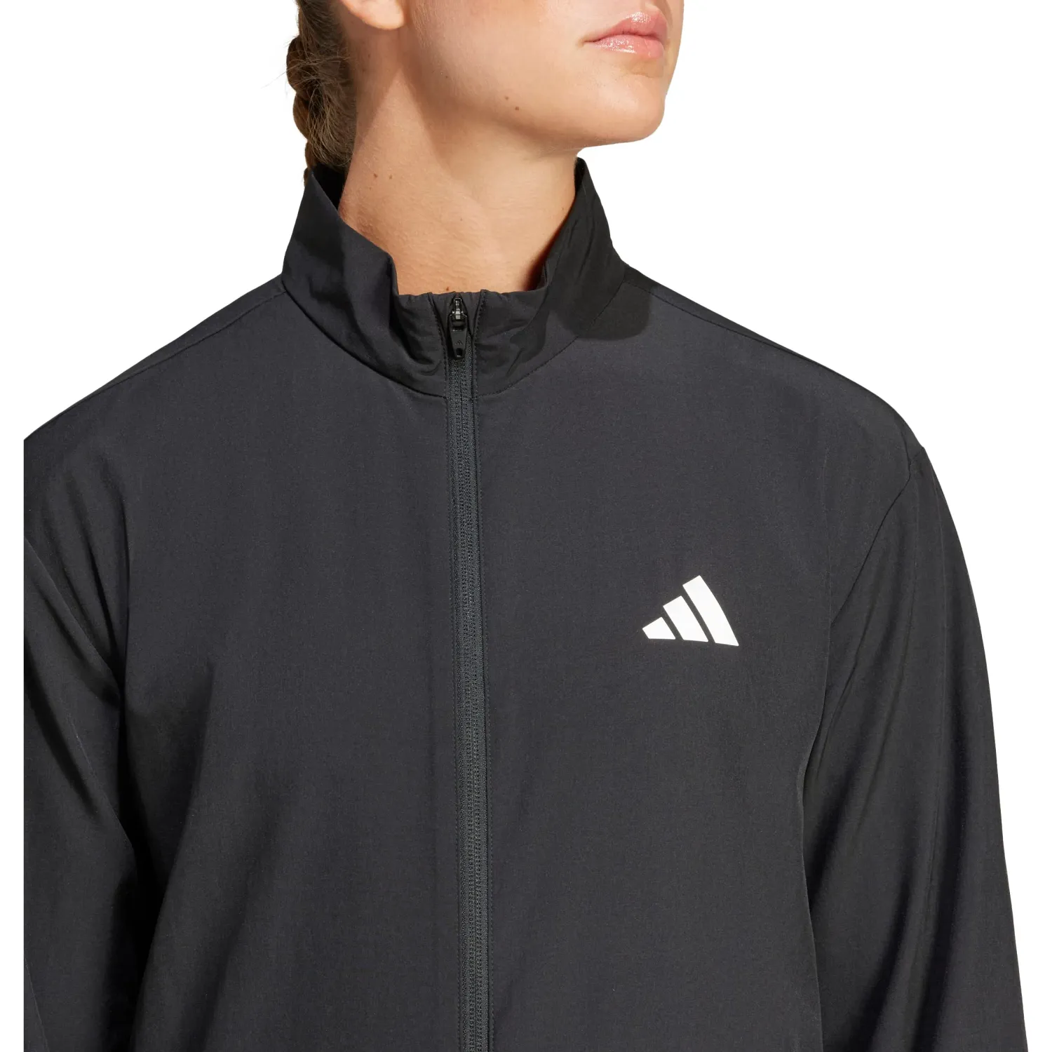 adidas Casaca Adidas Training Mujer We 3s Woven Jkt color negro | Platanitos