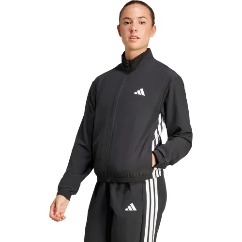Casaca Adidas Training Mujer We 3s Woven Jkt color negro | Platanitos