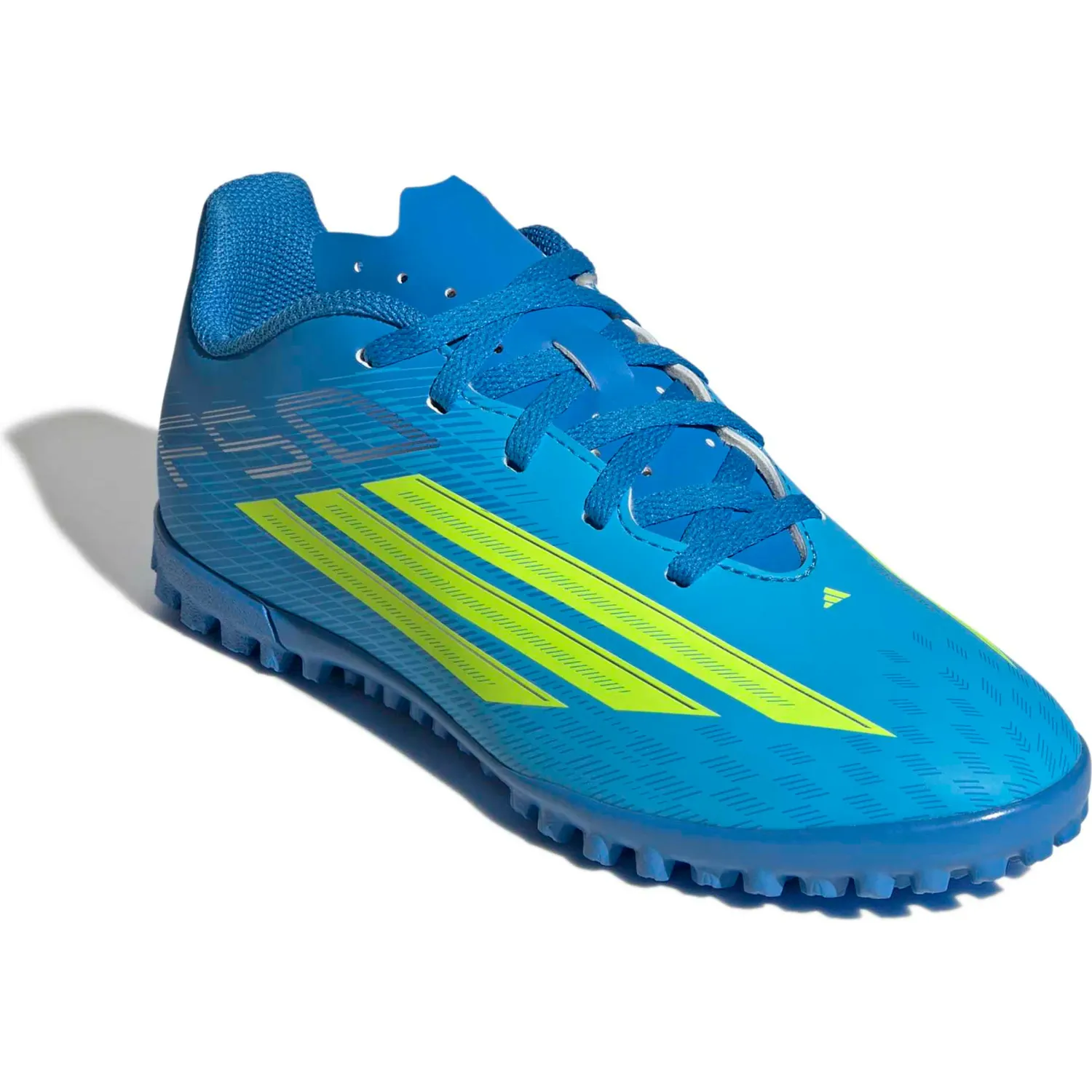 Zapatillas Adidas De Futbol Niños F50 Club Tf J color azul marino | Platanitos