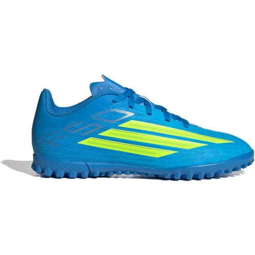Zapatillas Adidas De Futbol Niños F50 Club Tf J color azul | Platanitos