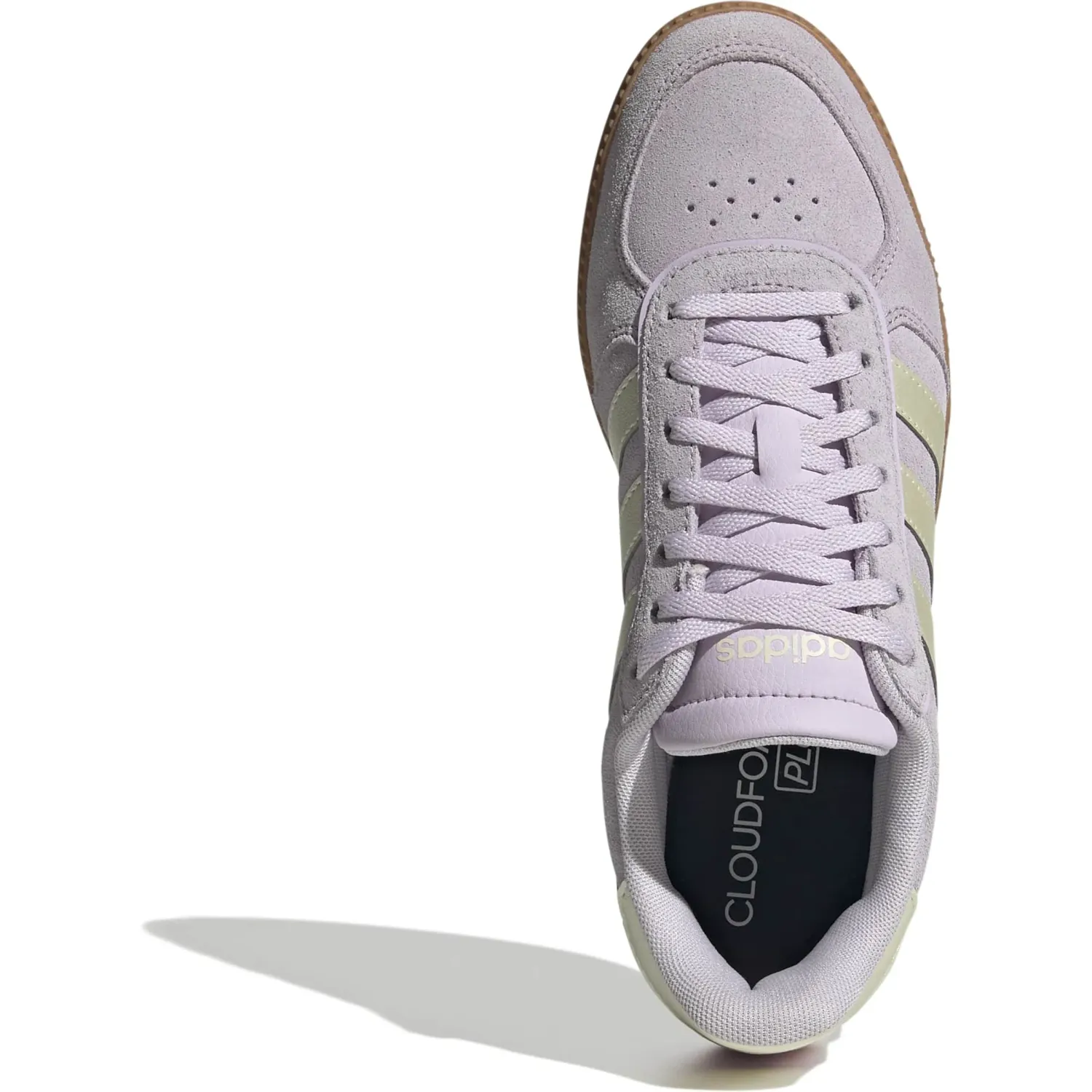 Zapatillas Adidas Urbanas Mujer Breaknet Sleek color lavanda | Platanitos