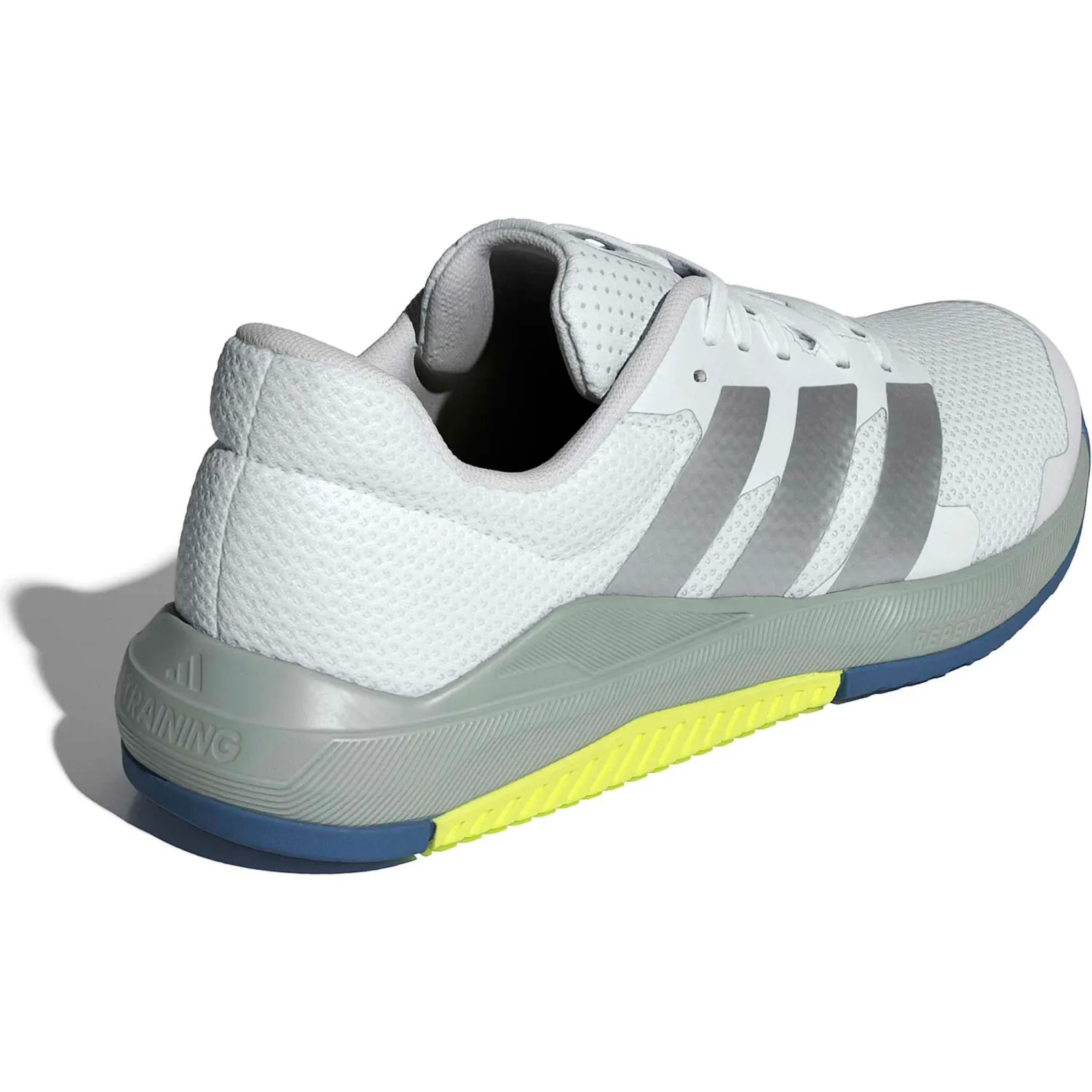 Zapatillas Adidas Training Mujer Dropset Base Trainer W color blanco / silver | Platanitos