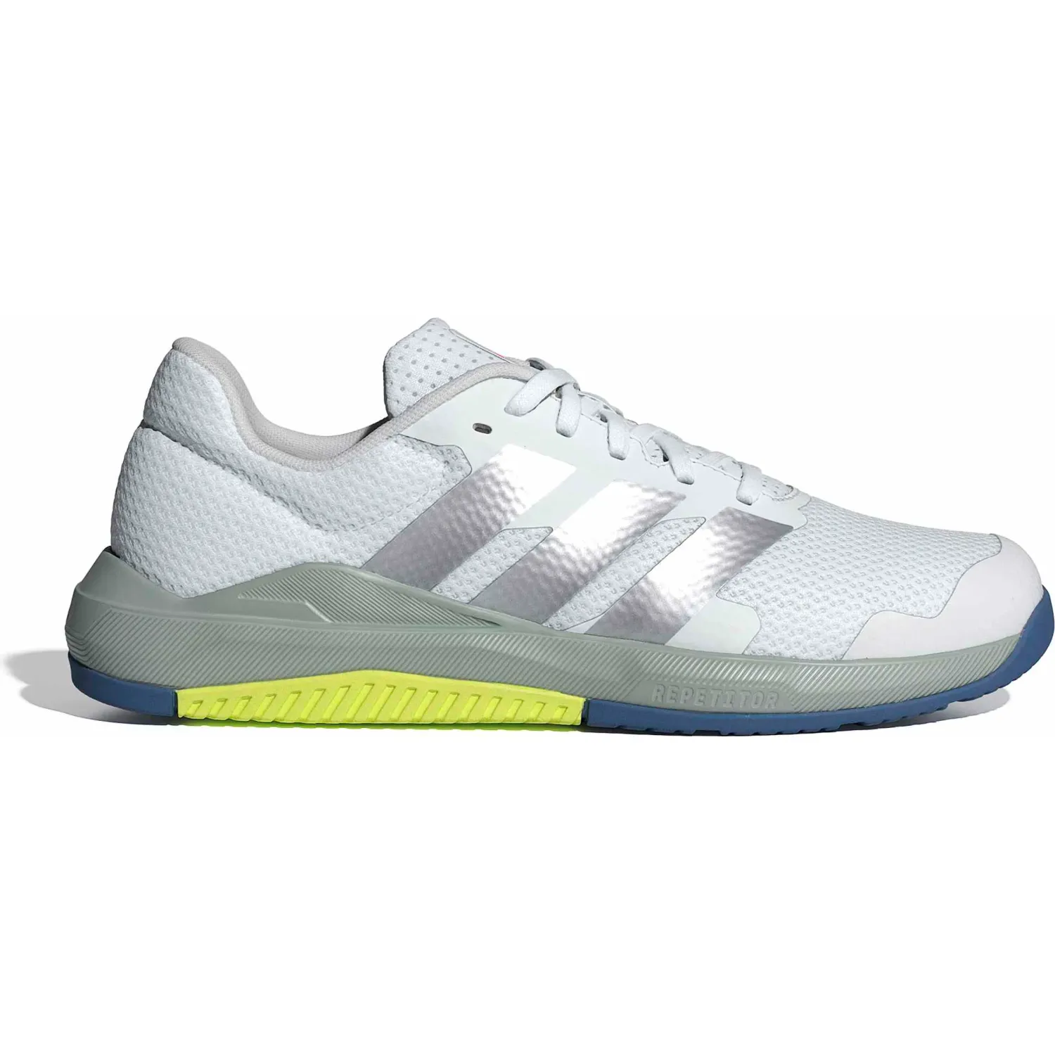 Zapatillas Adidas Training Mujer Dropset Base Trainer W color blanco / silver | Platanitos