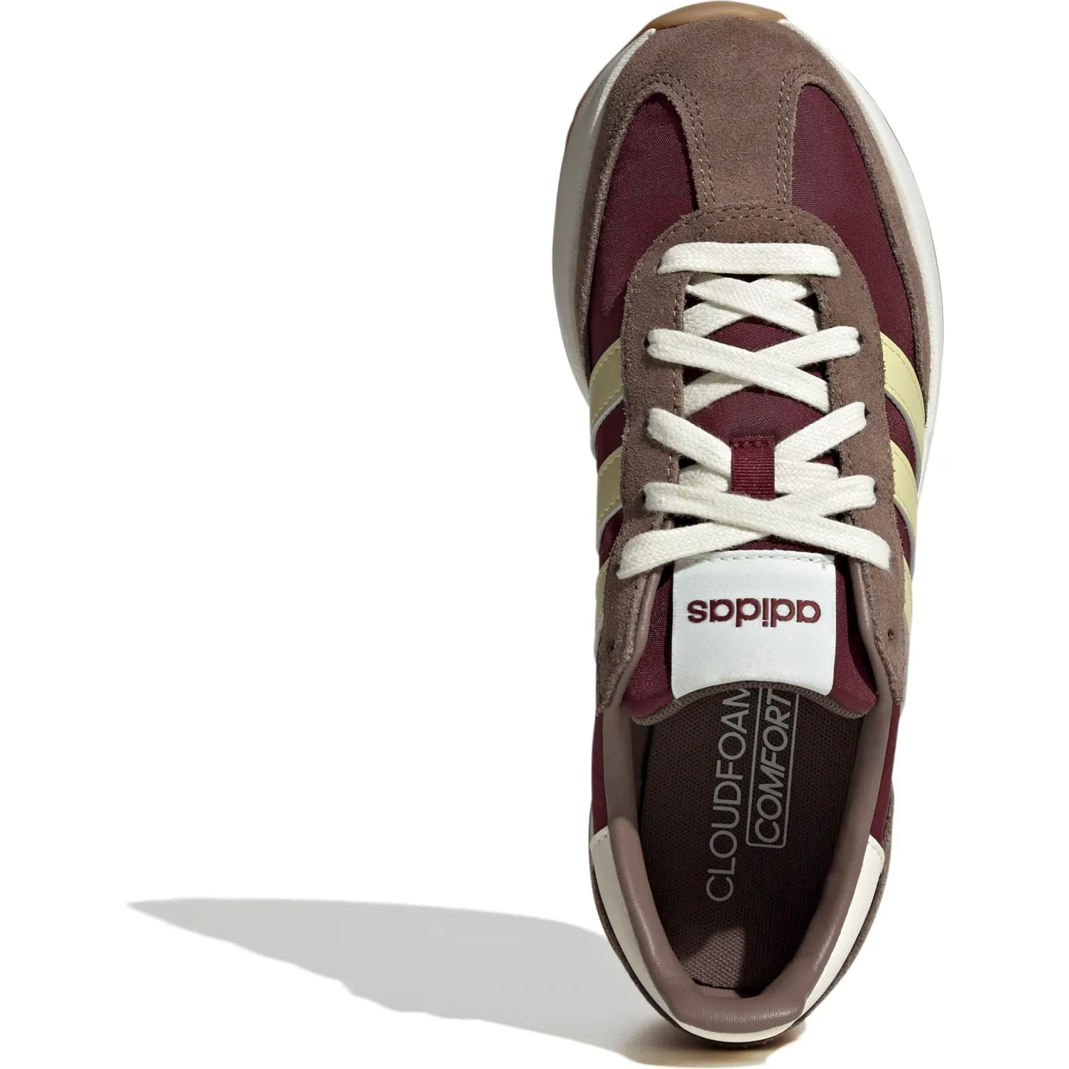 Zapatillas Adidas Urbanas Mujer Run 70s 2.0 color burdeo | Platanitos