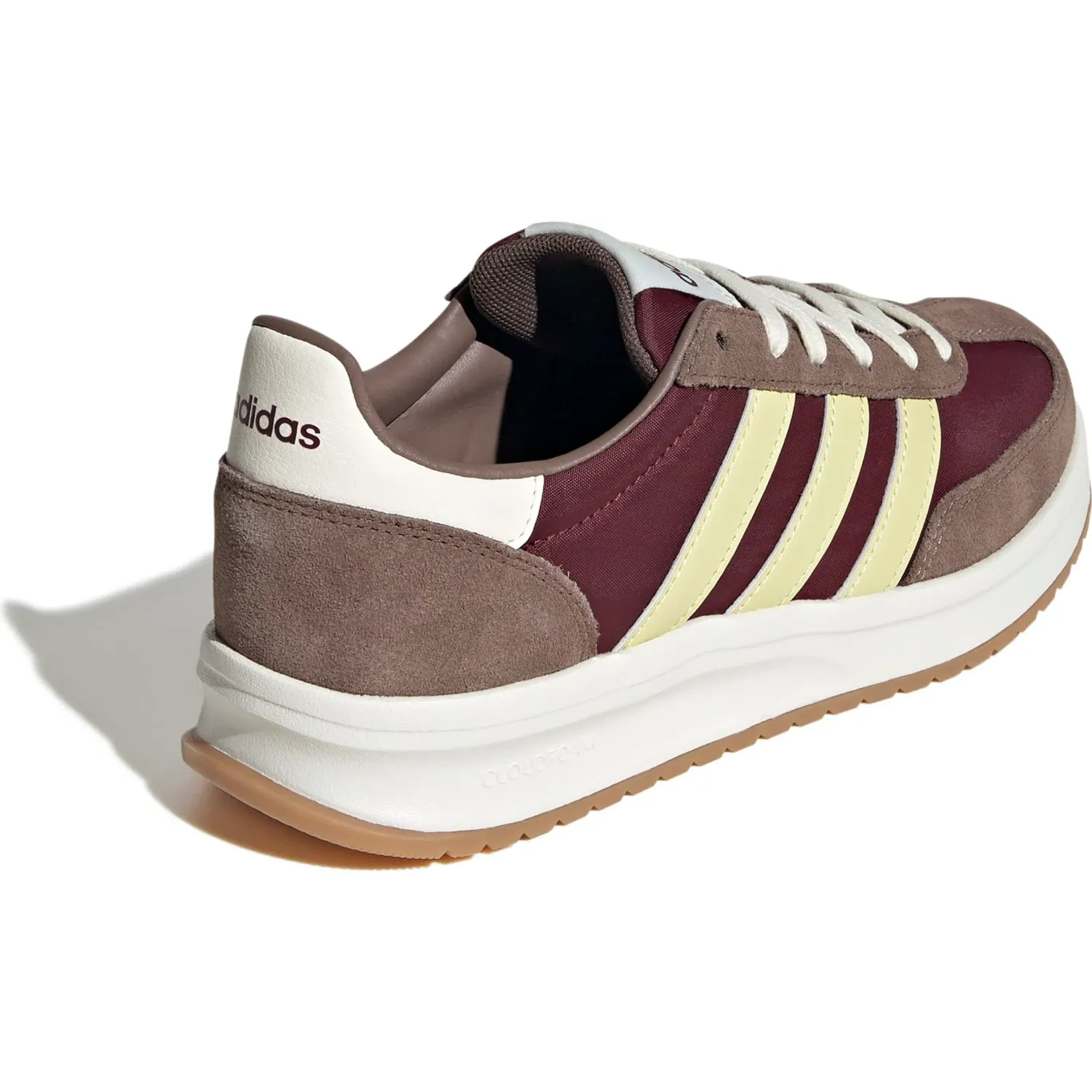 Zapatillas Adidas Urbanas Mujer Run 70s 2.0 color burdeo | Platanitos