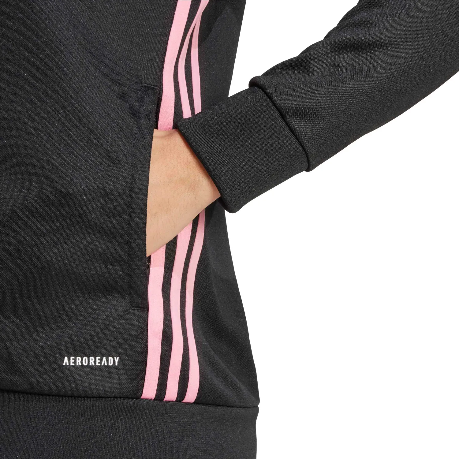 adidas Casaca Adidas De Futbol Mujer Tiro Es Tr Jk W color negro | Platanitos