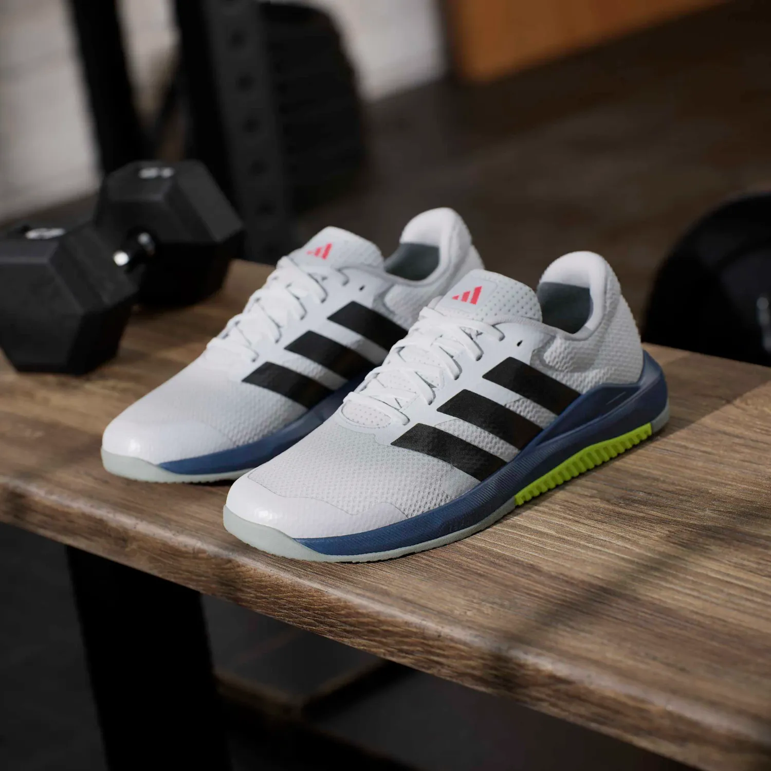 adidas Zapatillas Adidas Training Hombre Dropset Base Trainer M color blanco | Platanitos