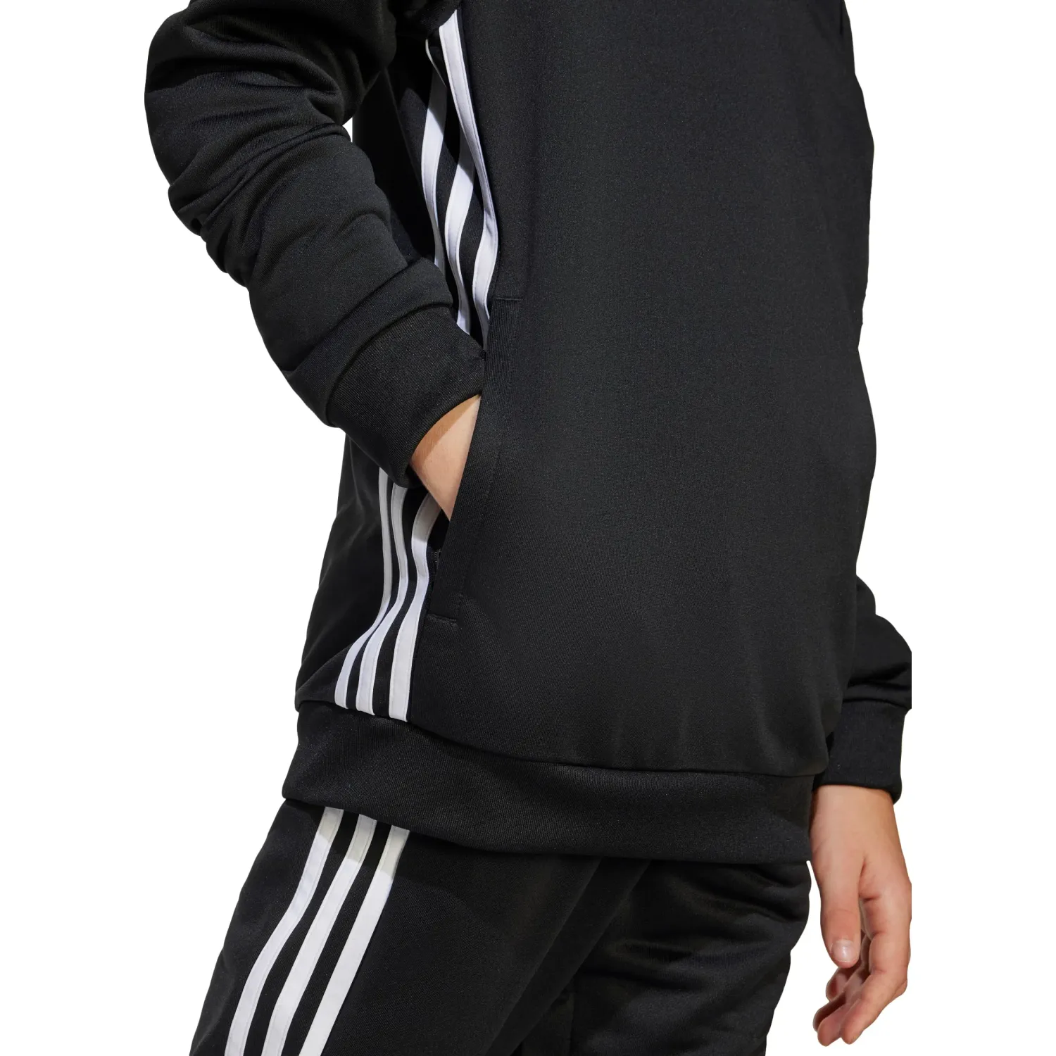 Polera Adidas De Futbol Niños Tiro Es Sw Hd Y color negro | Platanitos
