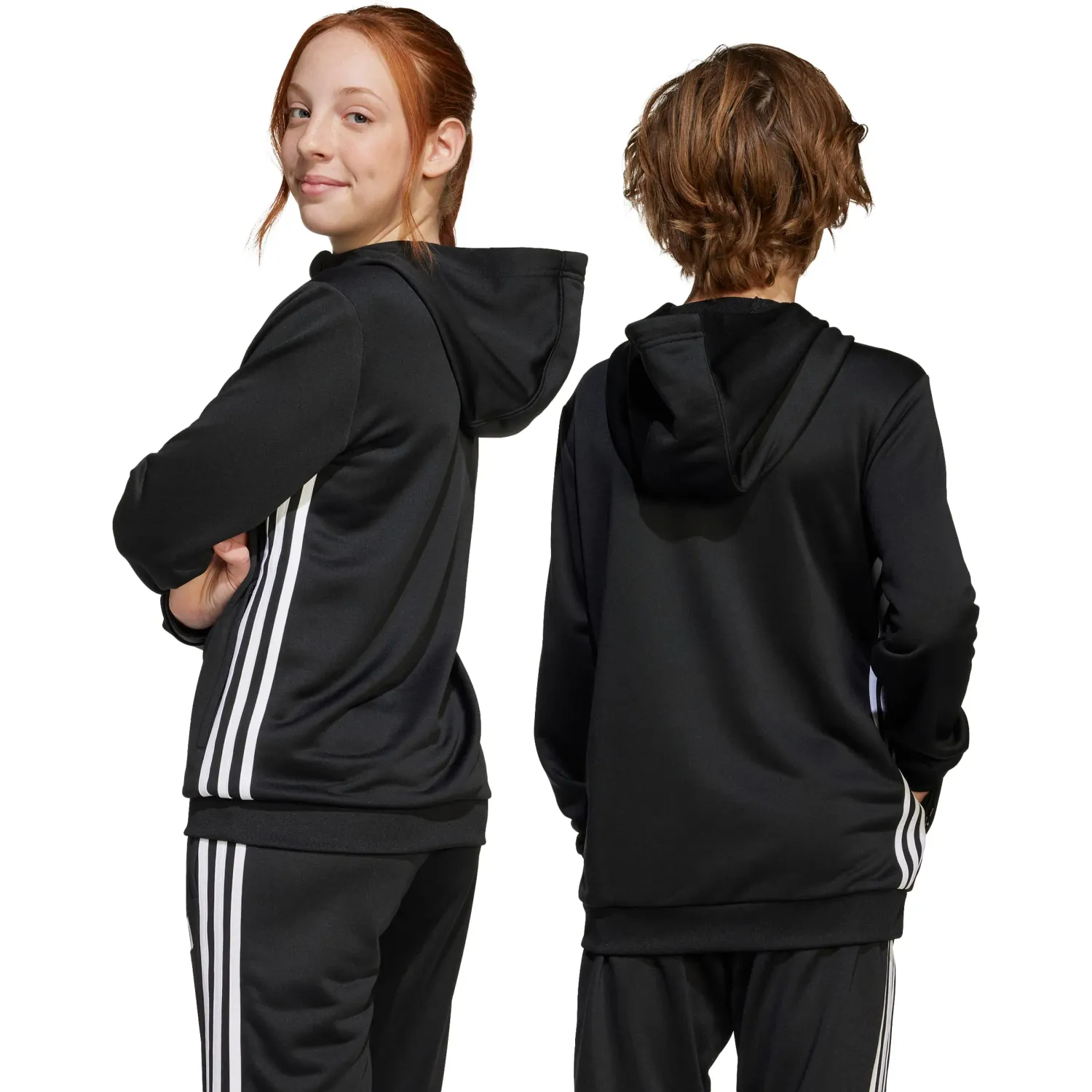 Polera Adidas De Futbol Niños Tiro Es Sw Hd Y color negro | Platanitos