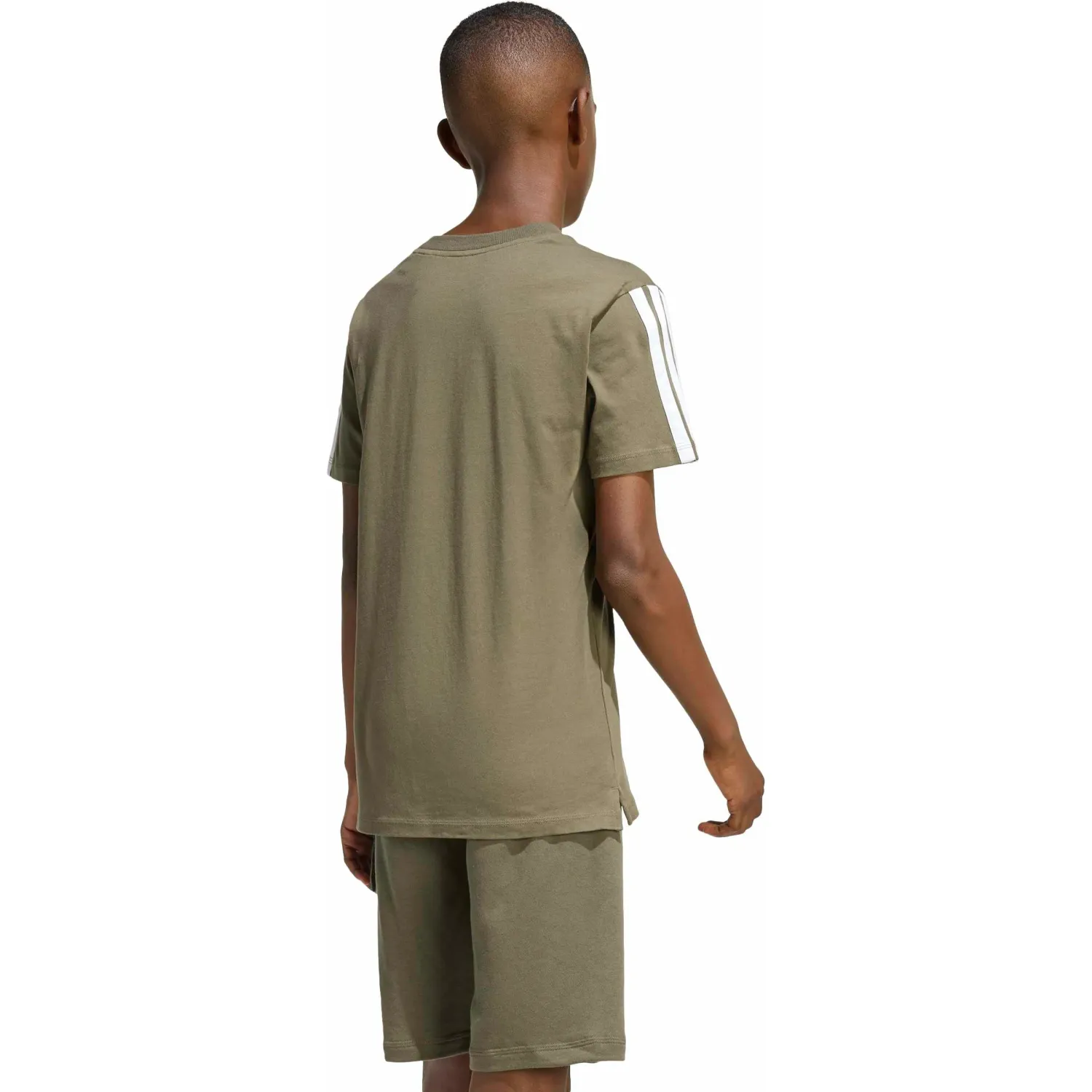 adidas Polo Adidas Deportivo Juvenil J 3s Tib T color oliva | Platanitos