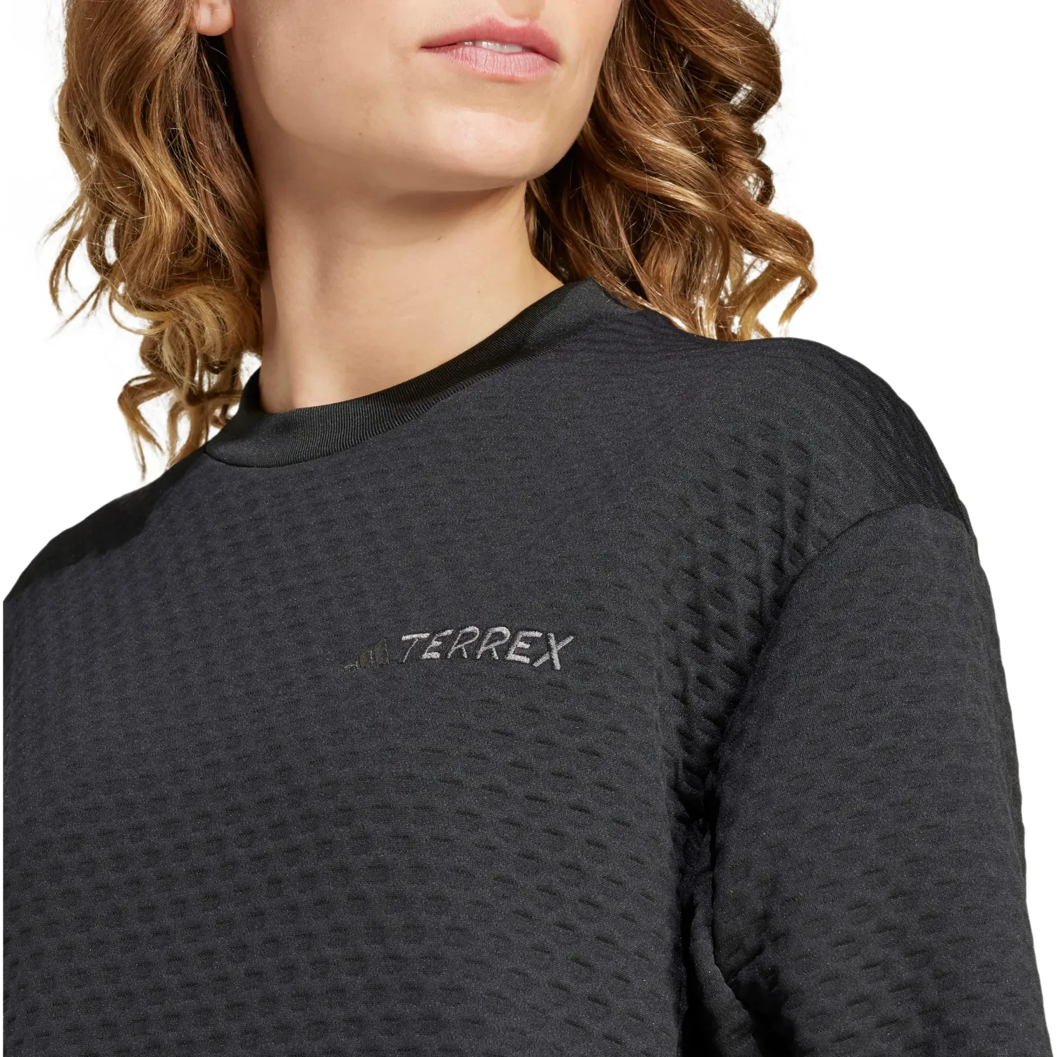 adidas Polera Adidas Deportivo Mujer W Xpl Crew Neck color negro | Platanitos
