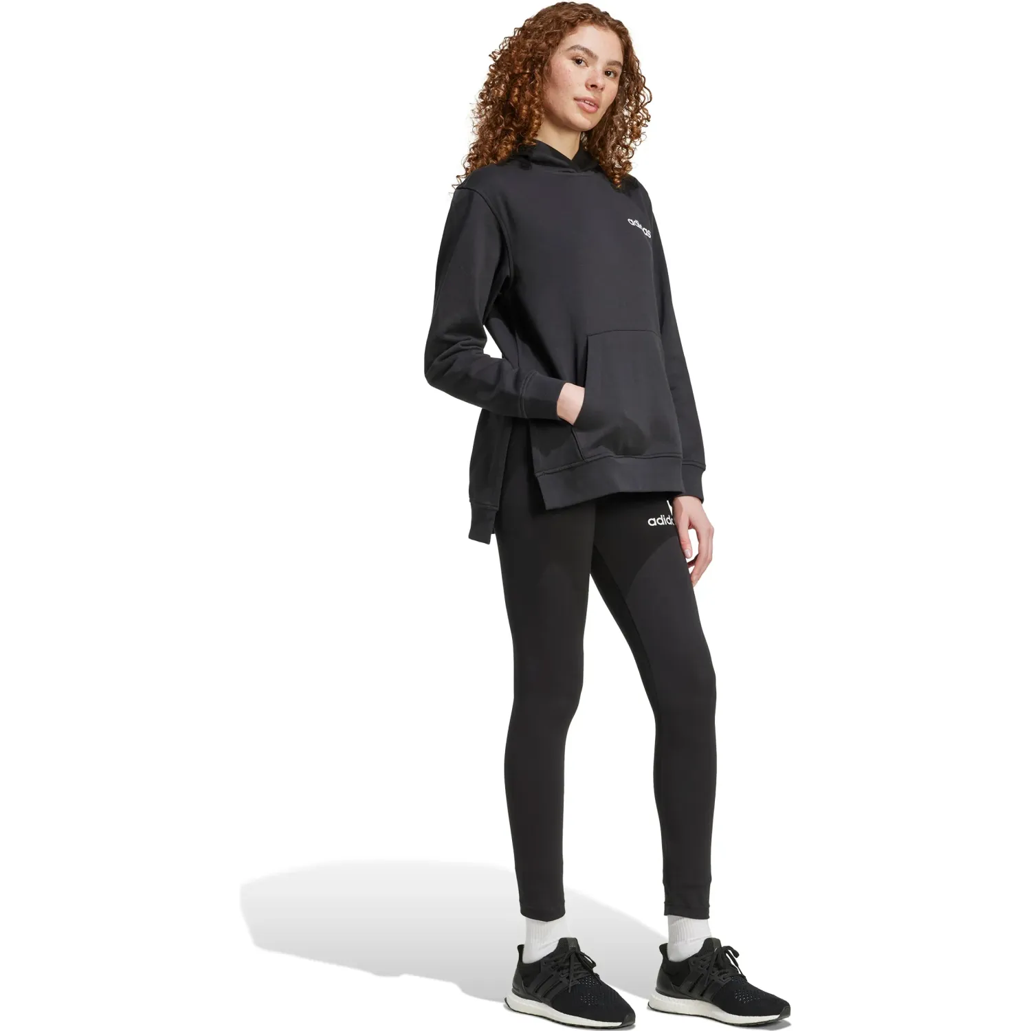 adidas Conjunto Adidas Deportivo Mujer W Leisure Ts color negro | Platanitos