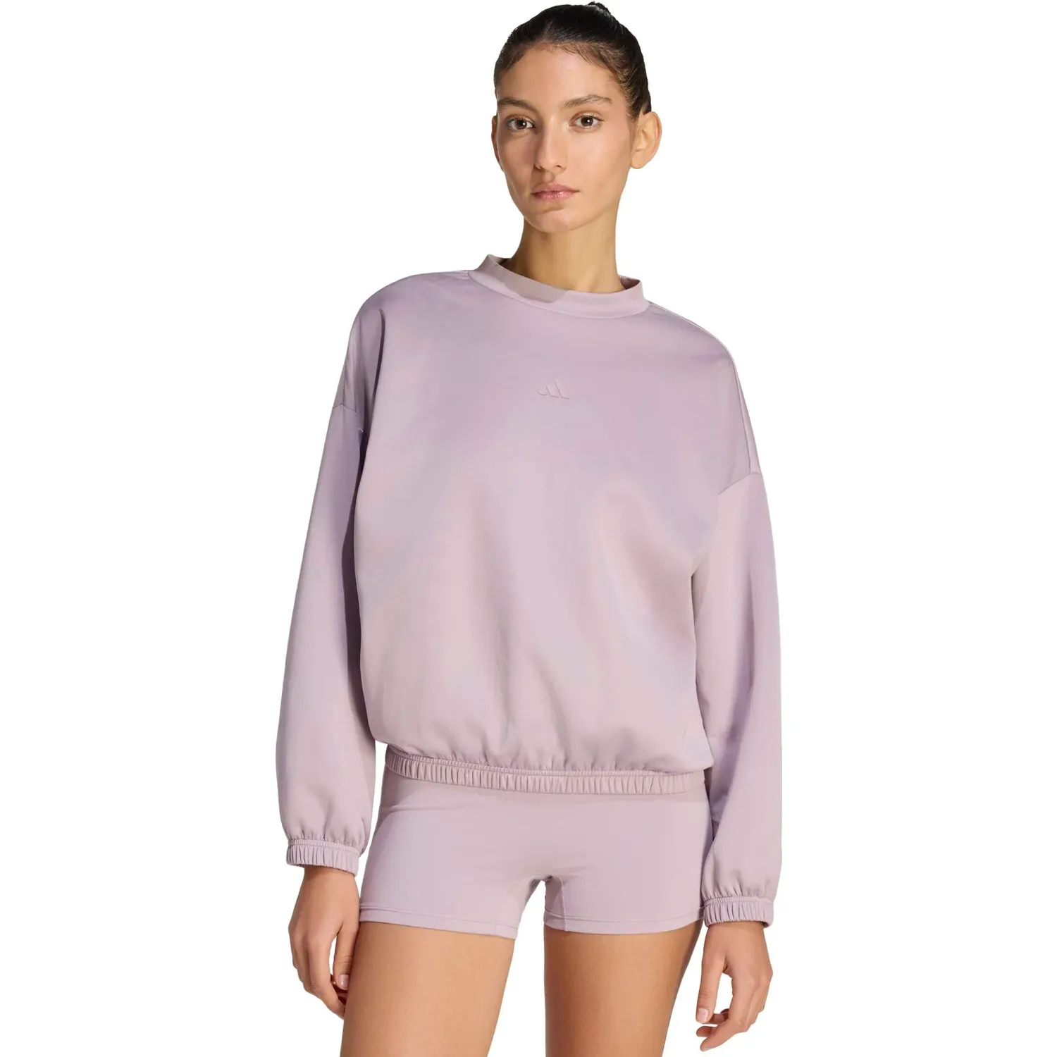 Polo Adidas Training Mujer Motion Es Cover color lila | Platanitos