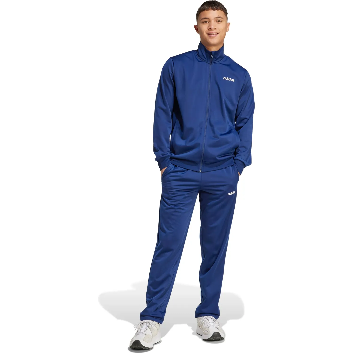 adidas Casaca Adidas Deportivo Hombre M Tr Linear Ts color azul | Platanitos