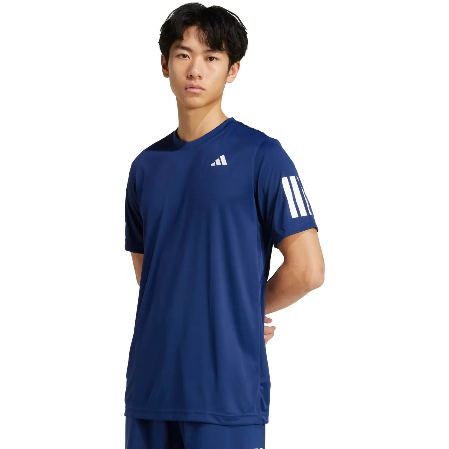 adidas Polo Adidas Deportivo Hombre Club 3str Tee color azul | Platanitos