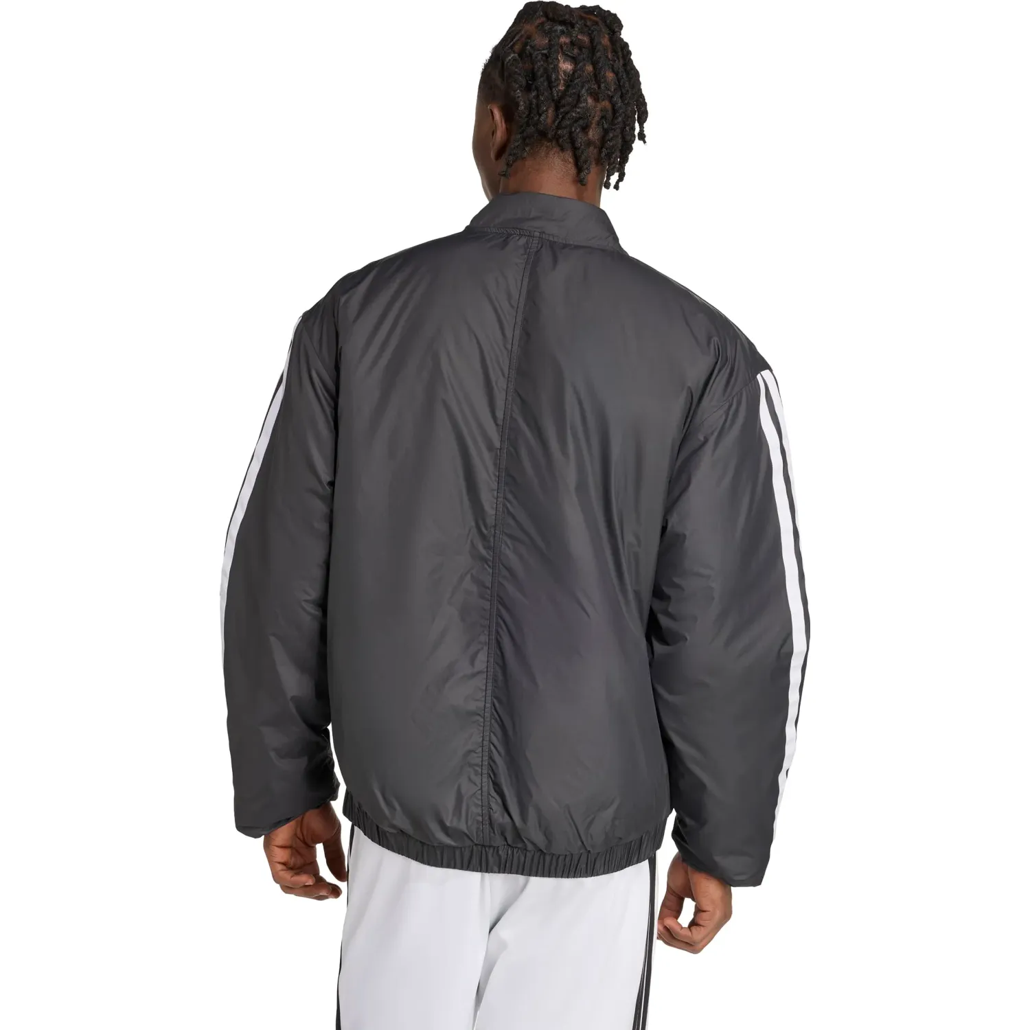 adidas Casaca Adidas Outdoor Hombre Ess 3s Ins Bomb color negro | Platanitos