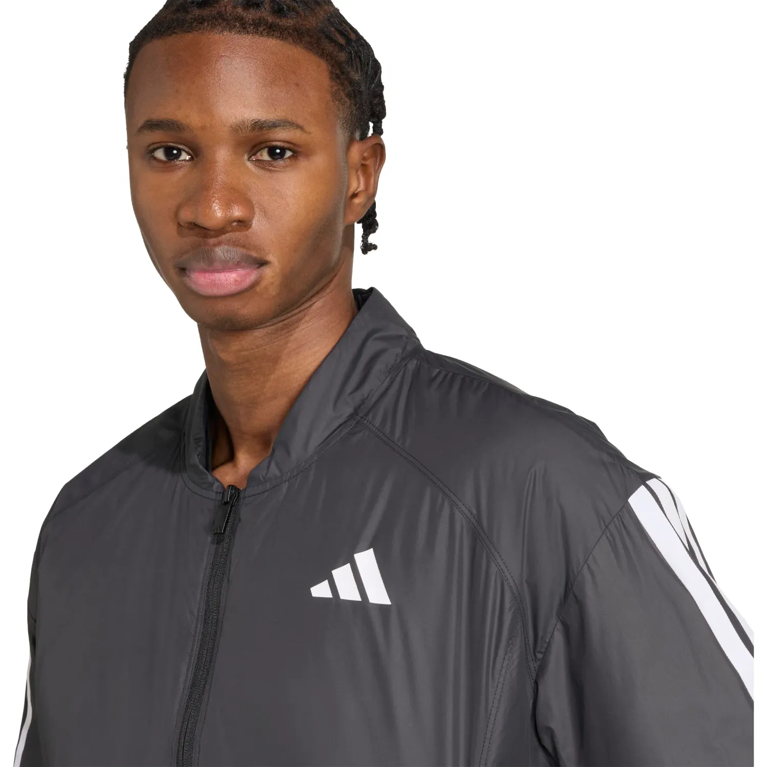adidas Casaca Adidas Outdoor Hombre Ess 3s Ins Bomb color negro | Platanitos
