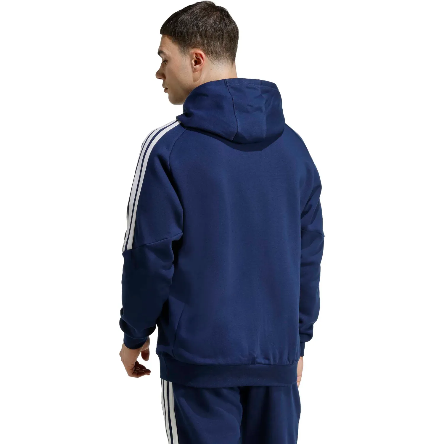Casaca Adidas  De Futbol Hombre Tiro26l Swhood color navy | Platanitos