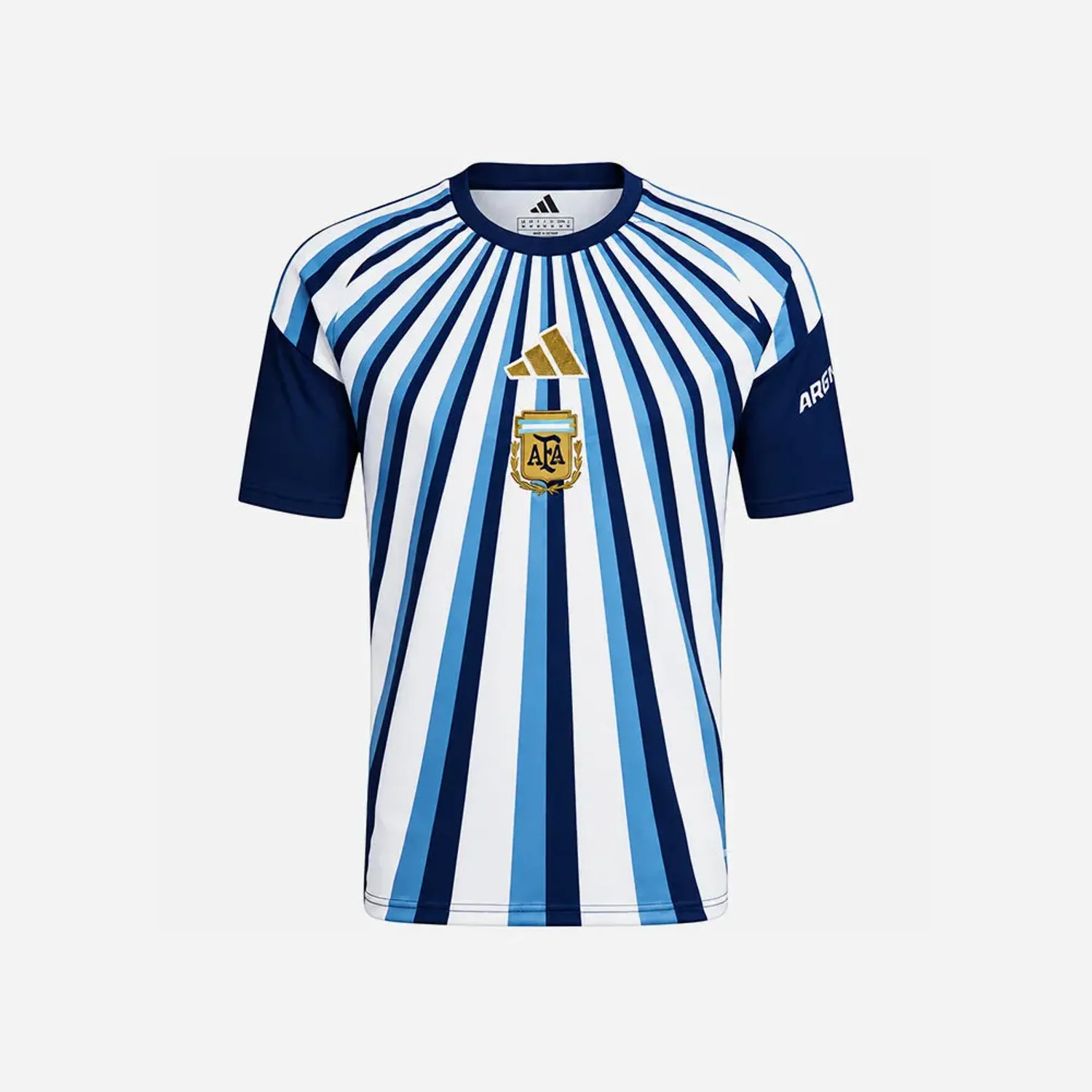 adidas Polo Adidas De Futbol Hombre Afa Preshi H color blanco | Platanitos