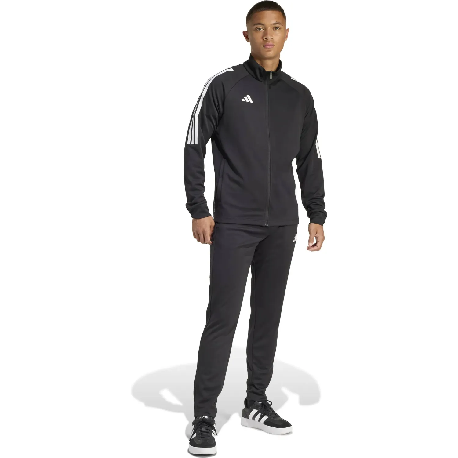 adidas Conjunto Adidas Deportivo Hombre M Sereno Ts color negro | Platanitos