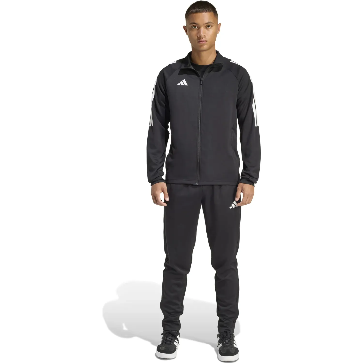 adidas Conjunto Adidas Deportivo Hombre M Sereno Ts color negro | Platanitos