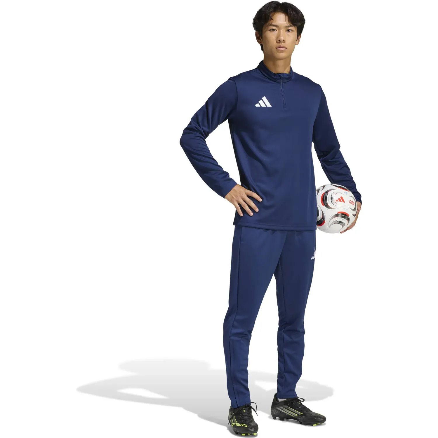 adidas Casaca Adidas De Futbol Hombre Ent26 Tr Top color navy | Platanitos