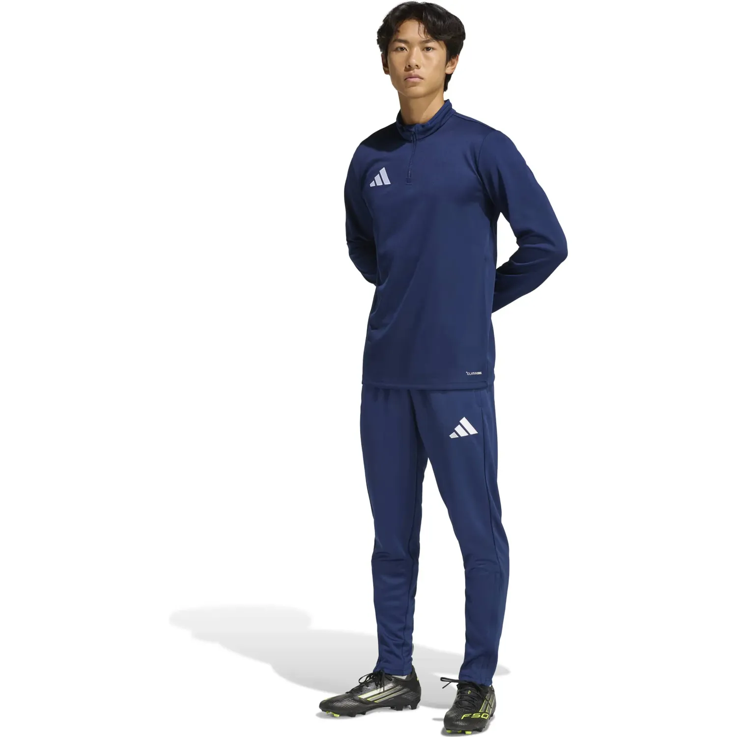 adidas Casaca Adidas De Futbol Hombre Ent26 Tr Top color navy | Platanitos