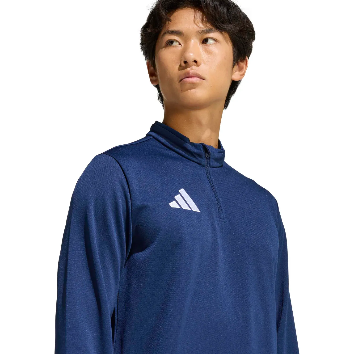 adidas Casaca Adidas De Futbol Hombre Ent26 Tr Top color navy | Platanitos