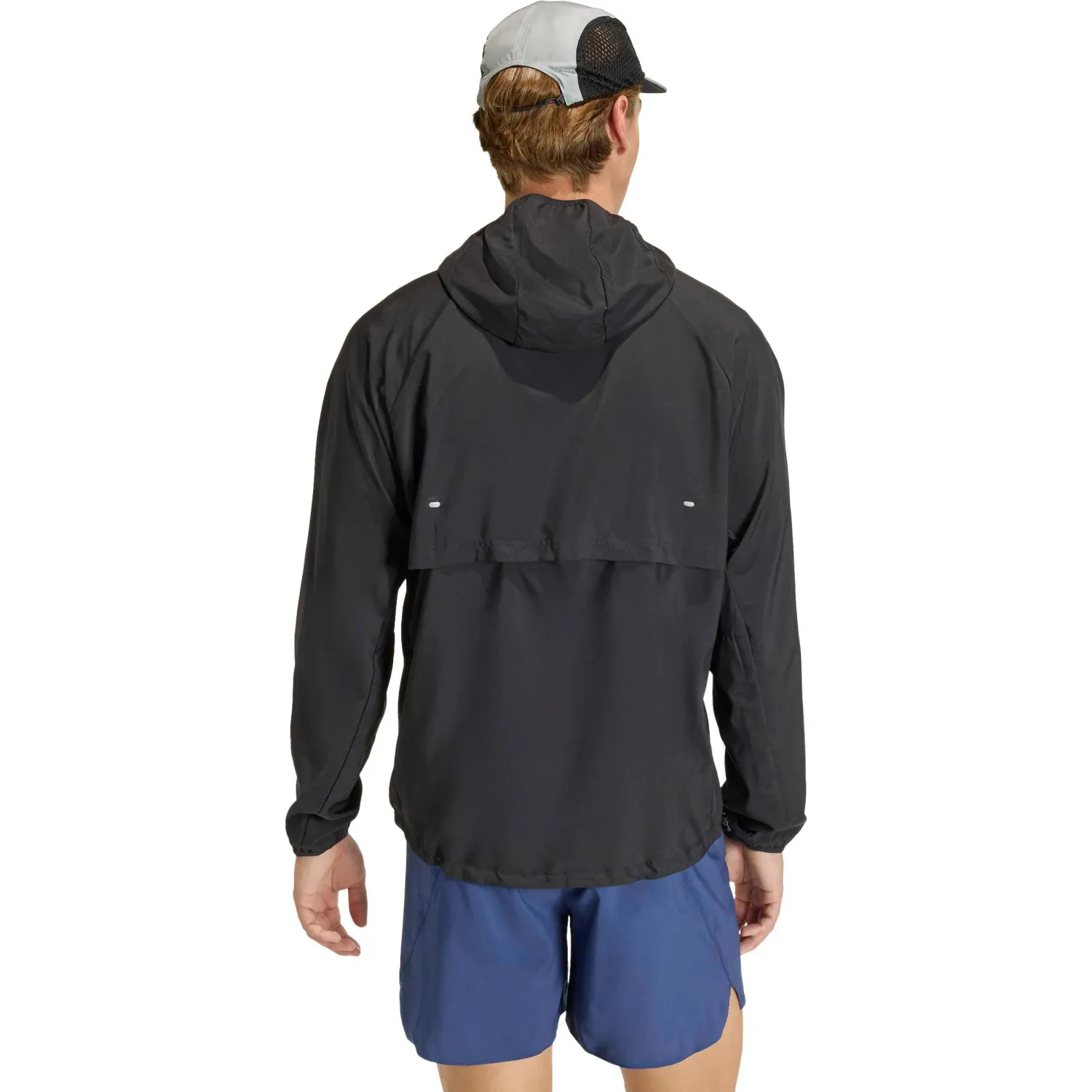 adidas Casaca Adidas Running Hombre Run Ess Jkt M color negro | Platanitos