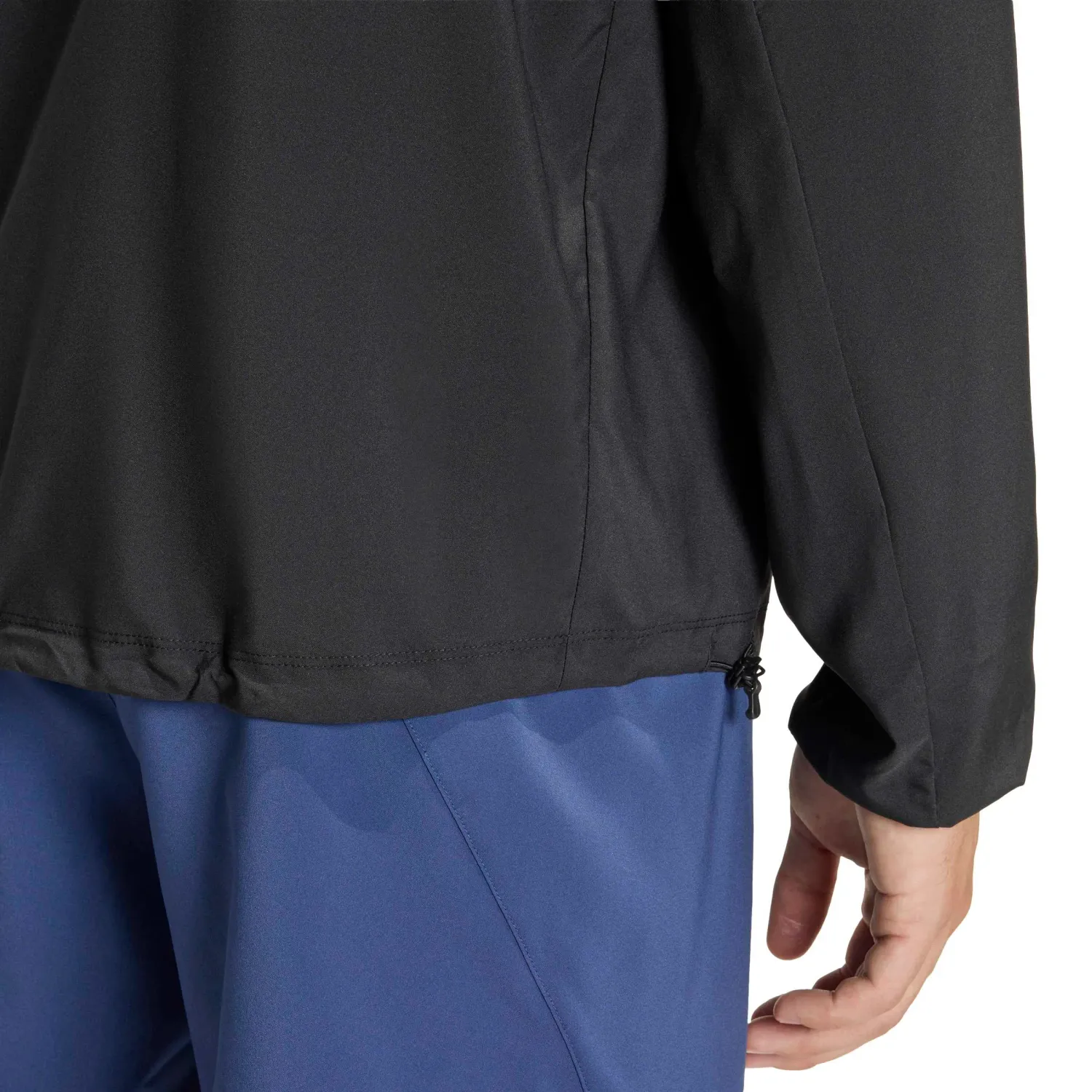 adidas Casaca Adidas Running Hombre Run Ess Jkt M color negro | Platanitos
