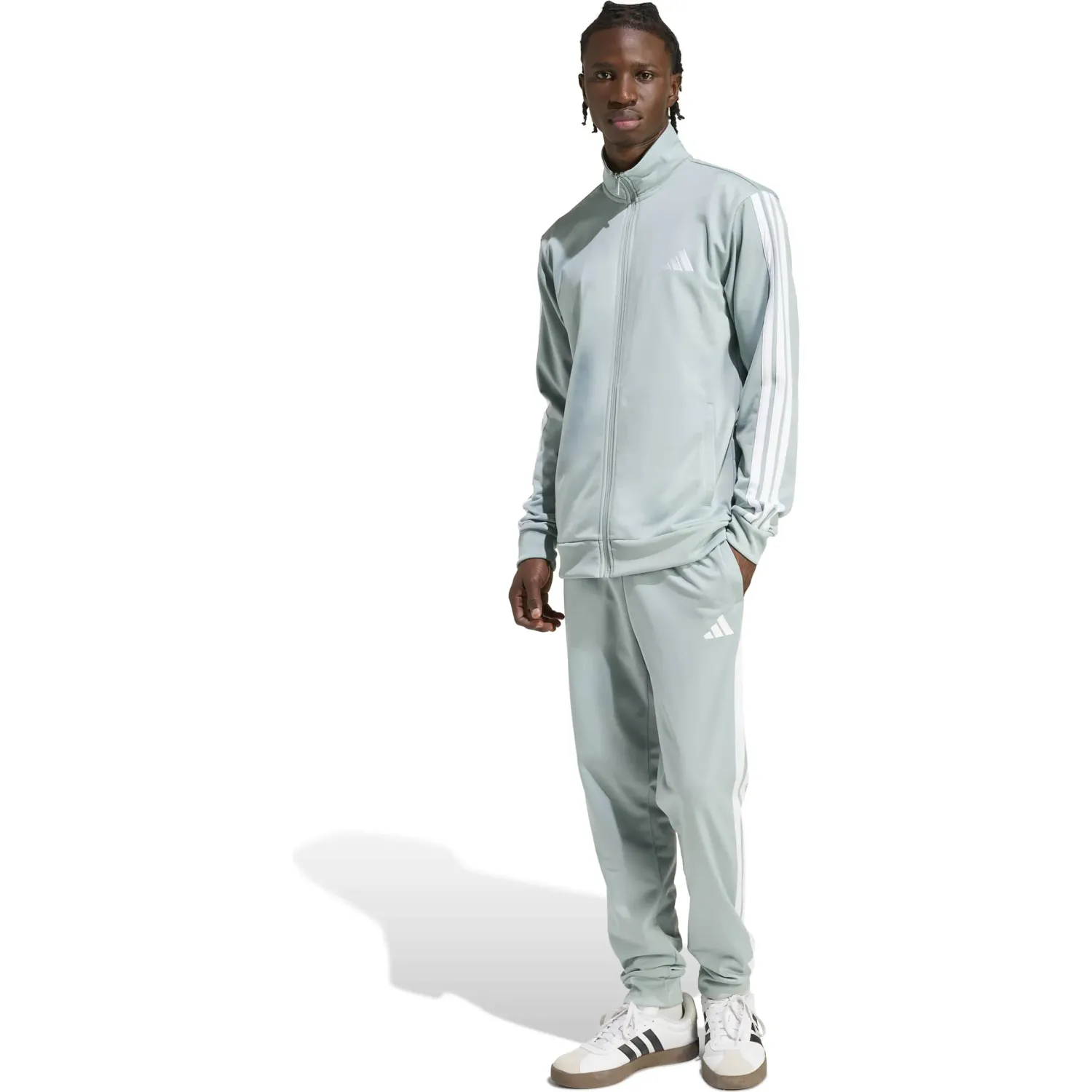 adidas Conjunto Adidas Deportivo Hombre M 3s Tr Tt Ts color verde | Platanitos