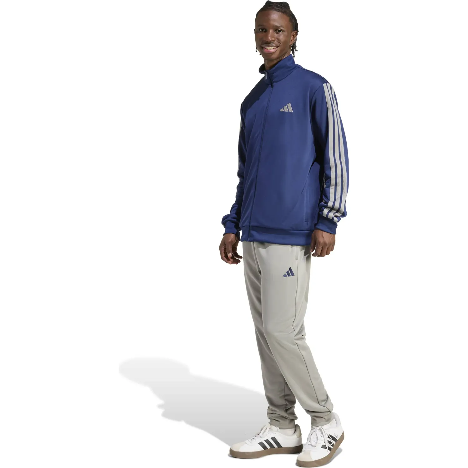 adidas Conjunto Adidas Deportivo Hombre M 3s Ft Tt Ts color azul | Platanitos