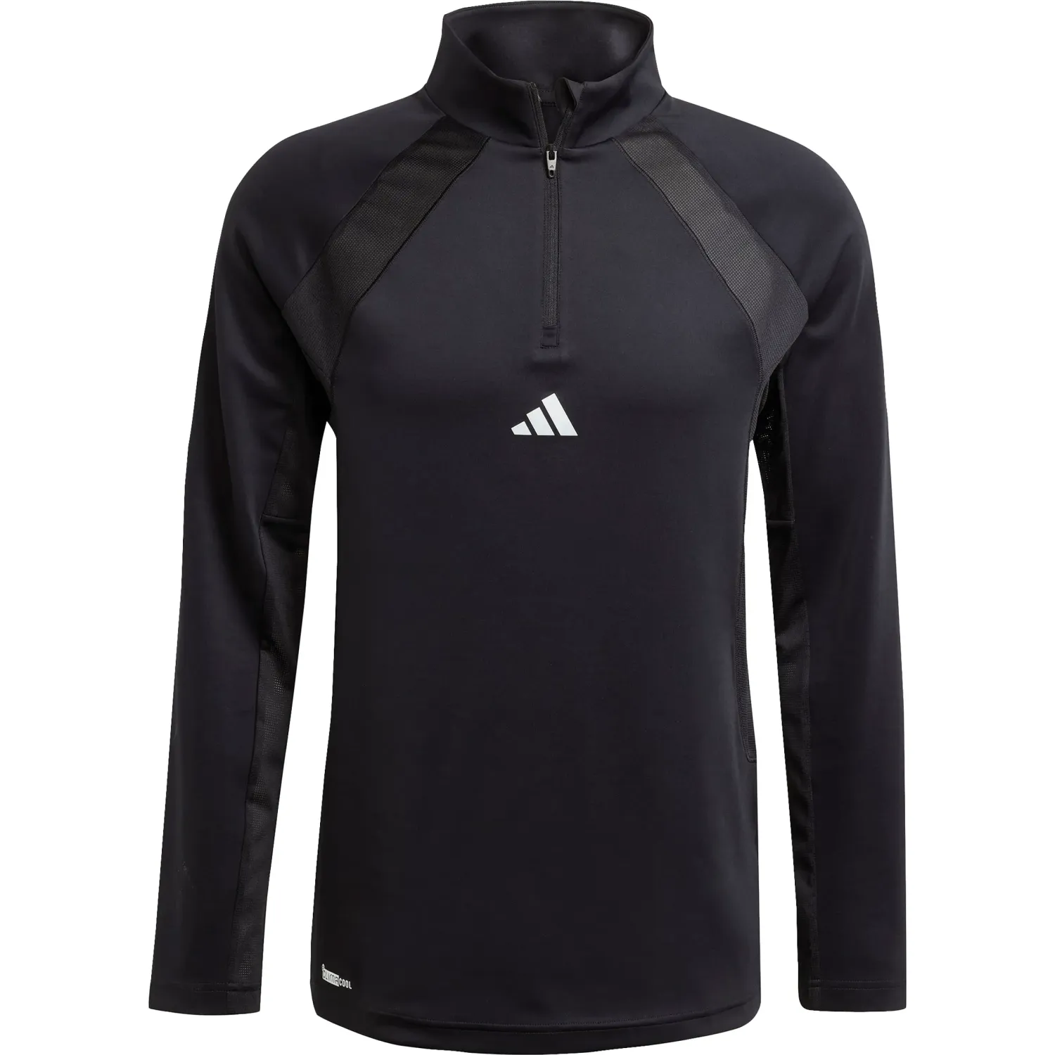 adidas Casaca Adidas Training Hombre Tech App 1/4 Z color negro | Platanitos