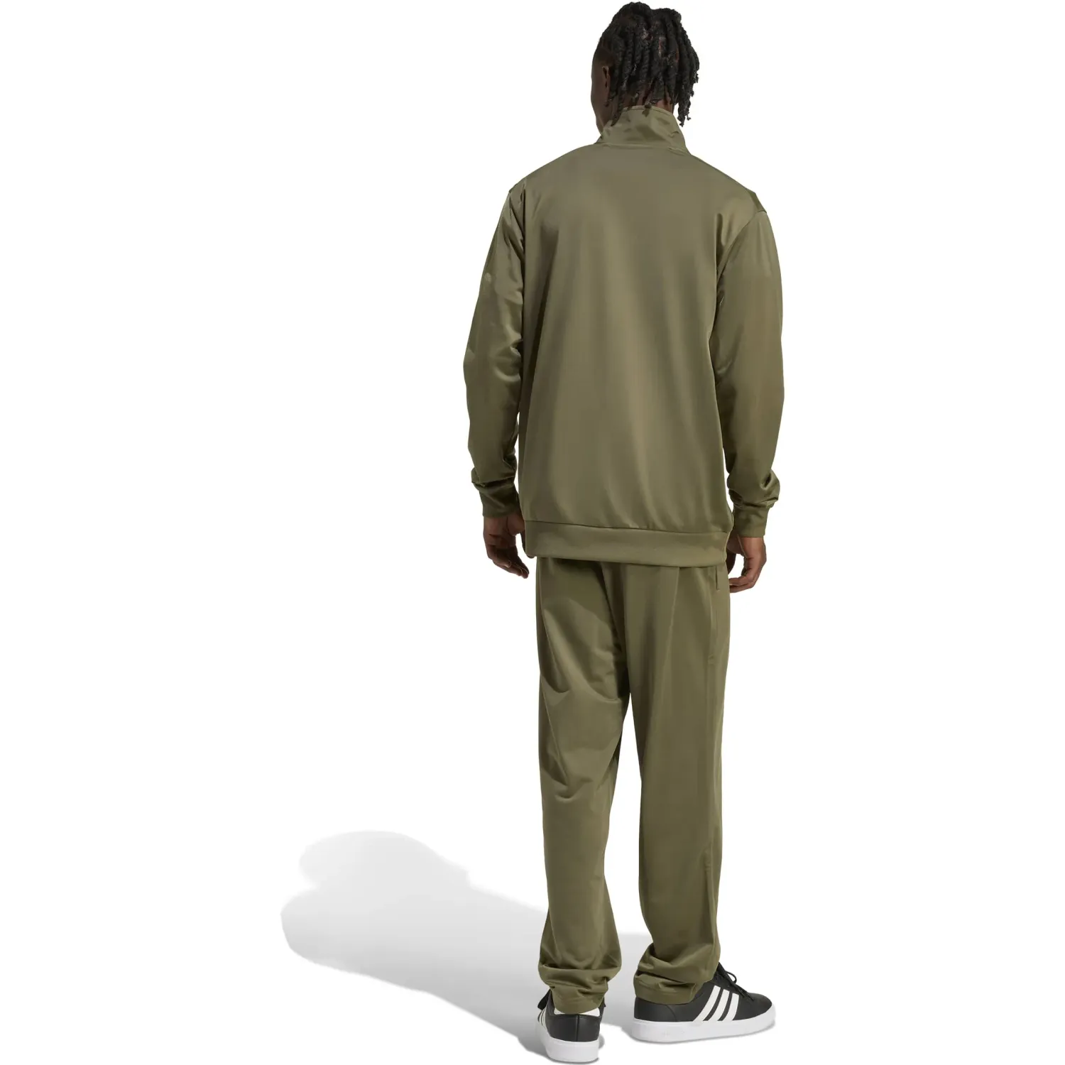 adidas Casaca Adidas Deportivo Hombre M Tr Linear Ts color oliva | Platanitos