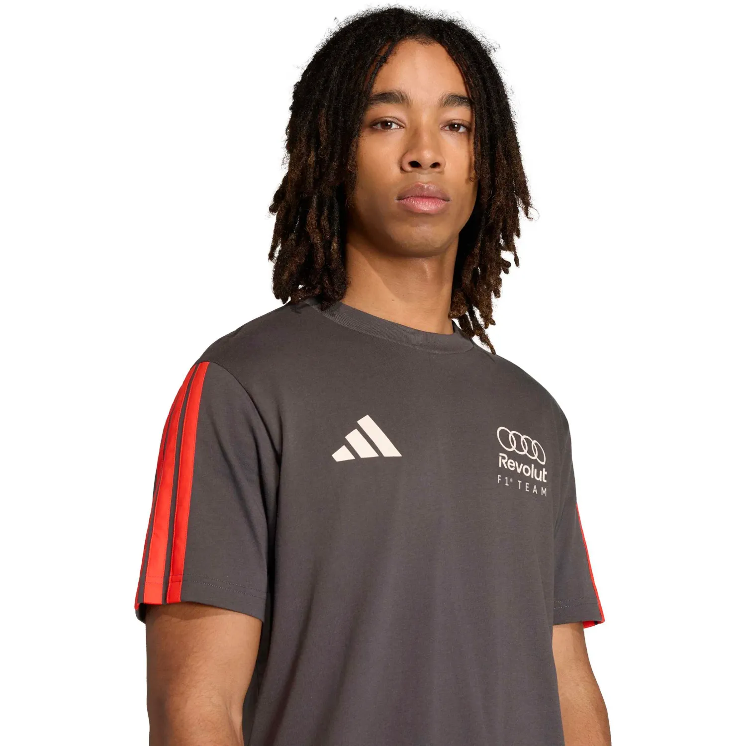 adidas Polo Adidas Motorsport Hombre Au Dna Tee M color negro | Platanitos