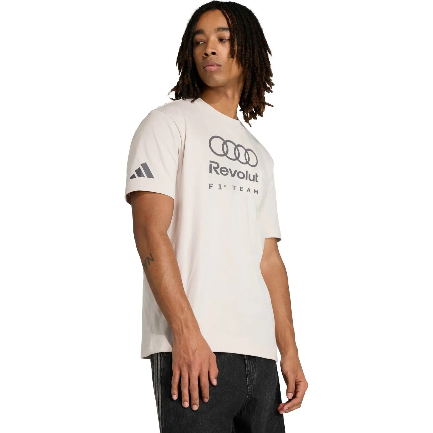 Polo Adidas Motorsport Hombre Au Dna Gftee M color gris | Platanitos