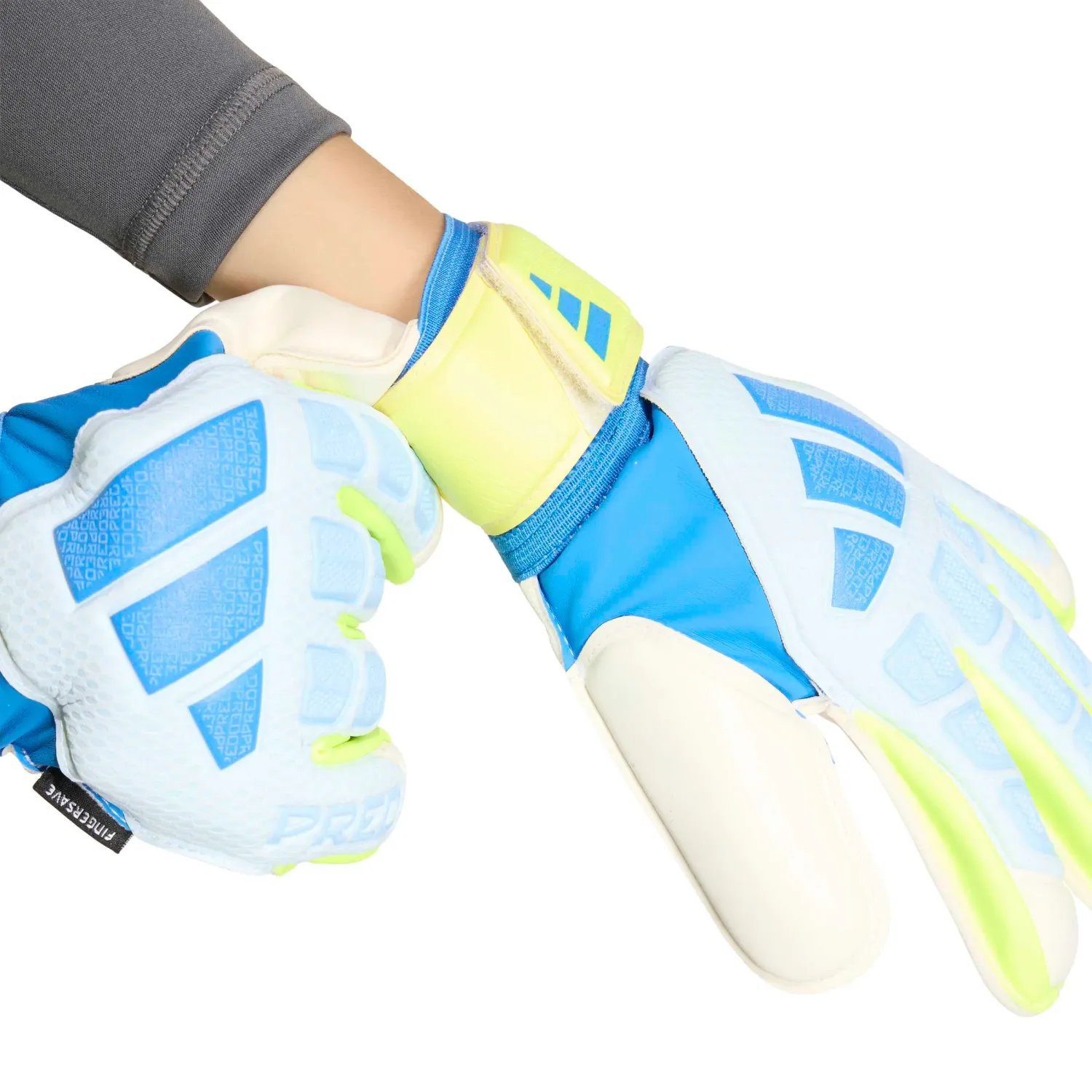 Guantes Adidas De Futbol Juvenil Pred Gl Mtc Fsj color azul | Platanitos