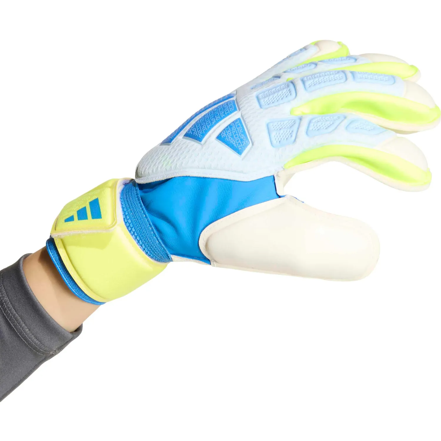 Guantes Adidas De Futbol Juvenil Pred Gl Mtc Fsj color azul | Platanitos