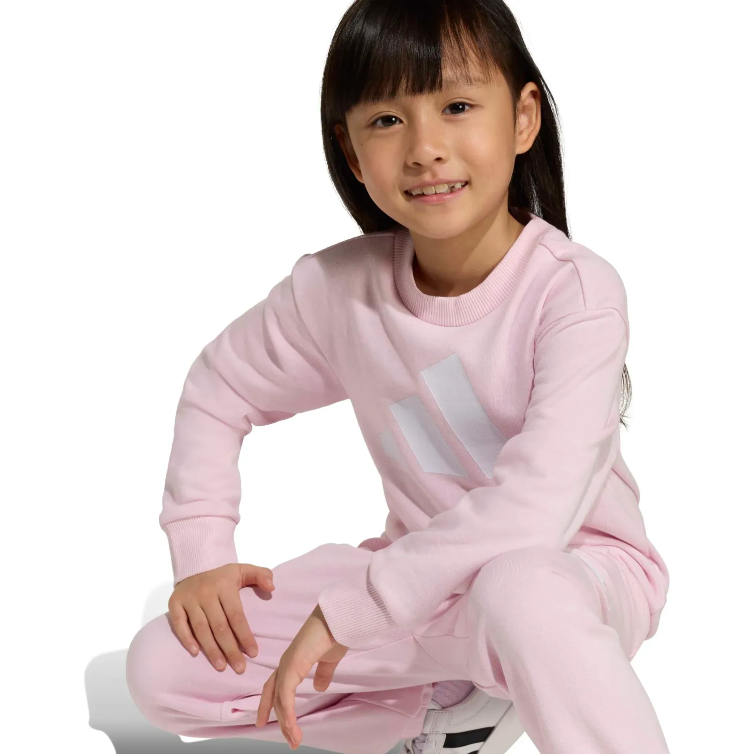 adidas Conjunto Adidas Deportivo Niños Lk Bl Ft Jog color rosa | Platanitos