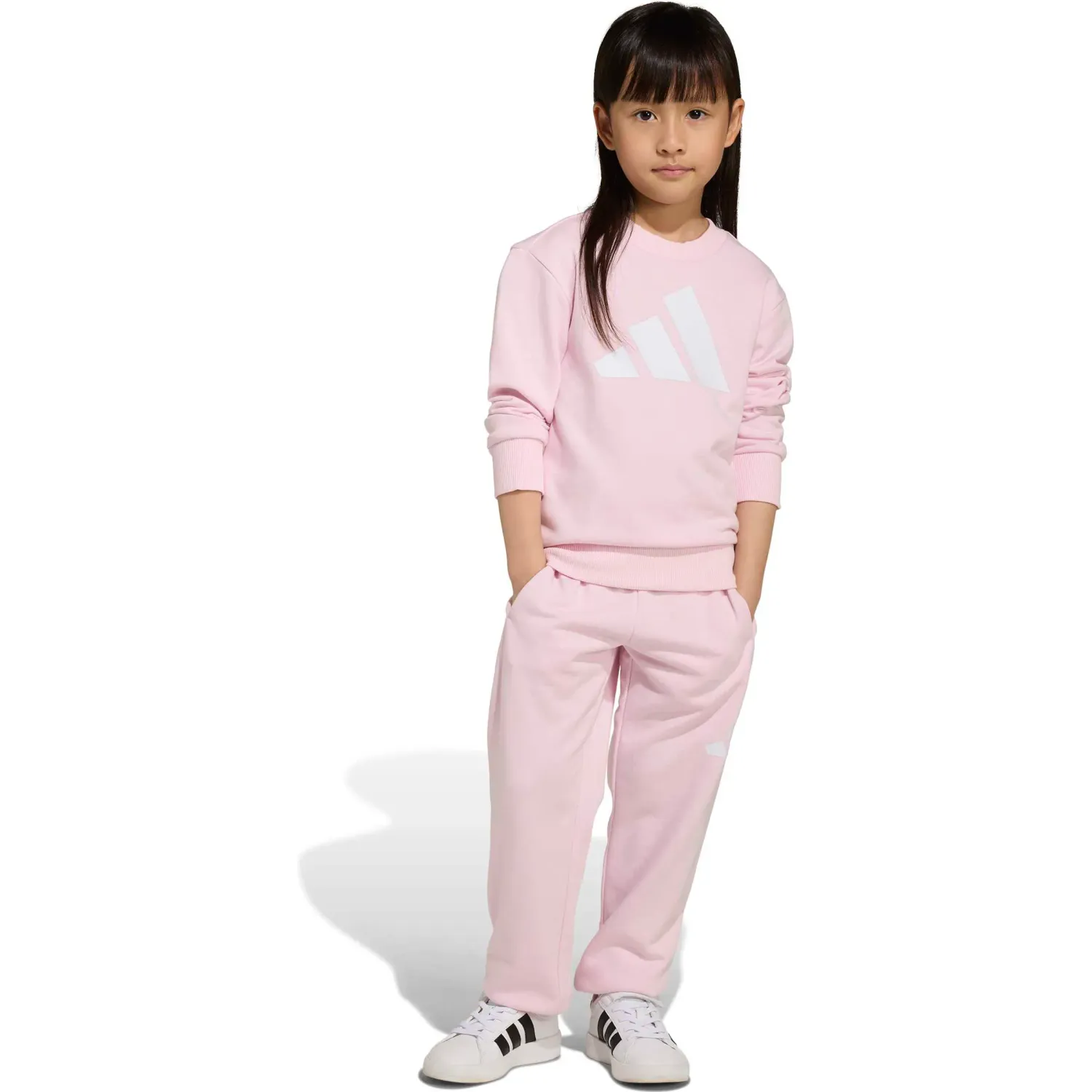 adidas Conjunto Adidas Deportivo Niños Lk Bl Ft Jog color rosa | Platanitos