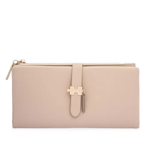 Monedero Limoni Dama Nati color beige | Platanitos