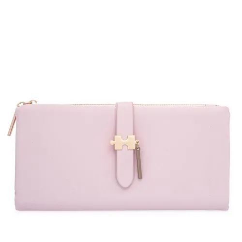 Monedero Limoni Dama Nati color rosado | Platanitos