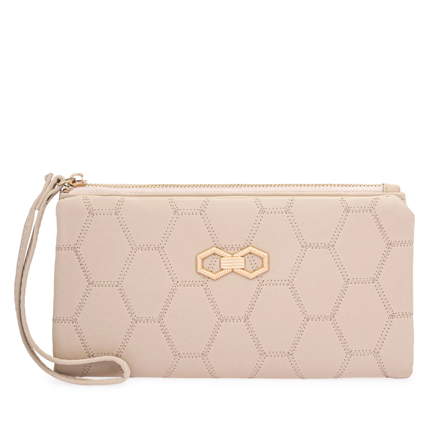 LIMONI Monedero Limoni Dama Niria color beige | Platanitos