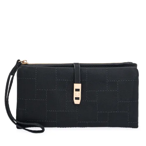 Monedero Limoni Dama Sizi color negro | Platanitos