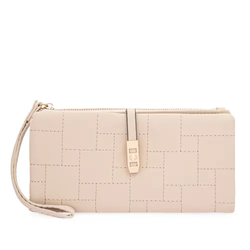 Monedero Limoni Dama Sizi color beige | Platanitos