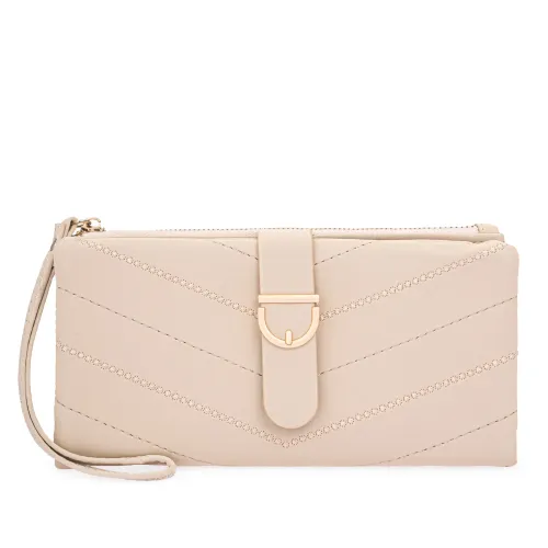 Monedero Limoni Dama Winny color beige | Platanitos