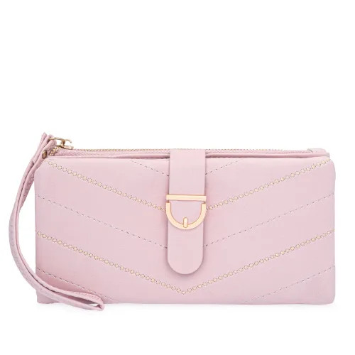 Monedero Limoni Dama Winny color rosado | Platanitos