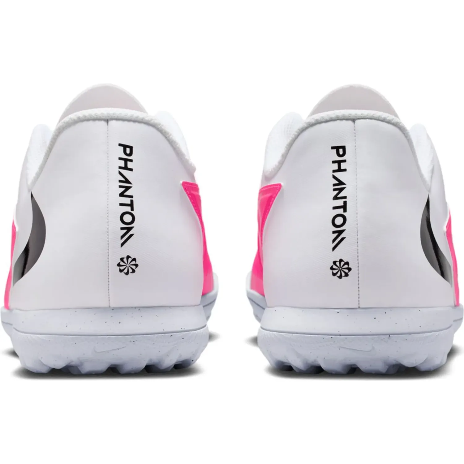Zapatillas Nike De Futbol Unisex Phantom 6 Low Club Tf T color blanco / fucsia | Platanitos